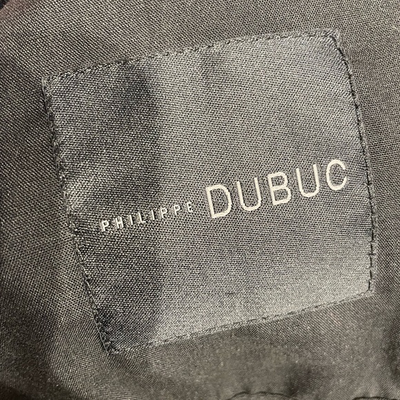 Philippe Dubuc Designer Montreal🇨🇦 Velvet Vest buttoned with Blazer 2 in 1 38 - Picture 6 of 7